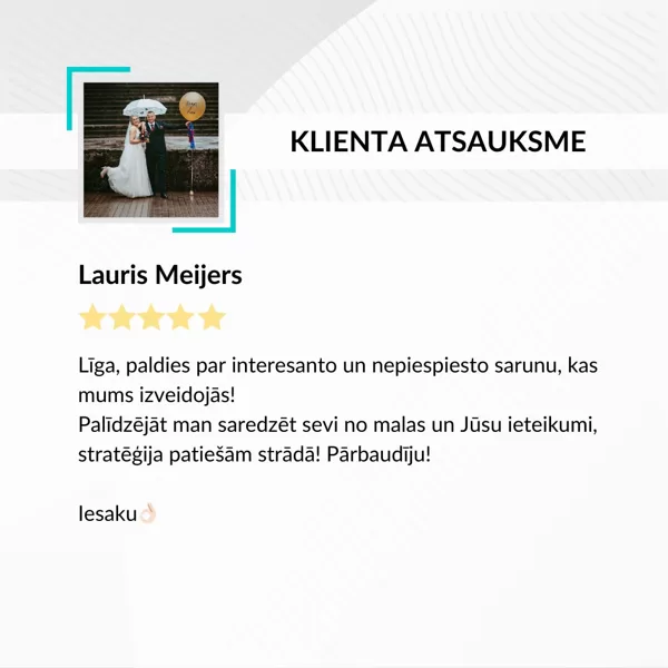 Lauris Meijers - individuālais koučings atsauksme